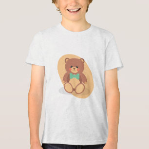 Triblenda CAMISETA DE triple mezcla DE OSO TEDDY CUTE