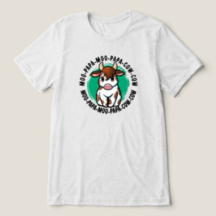 Triblenda Camiseta de vaca