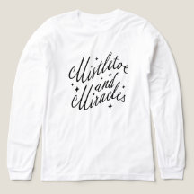 Camiseta de vacaciones de muérdago y milagros
