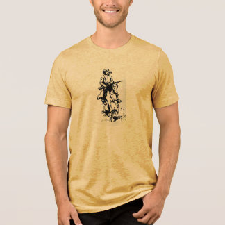 Triblenda Camiseta de vaquero occidental montando a caballo