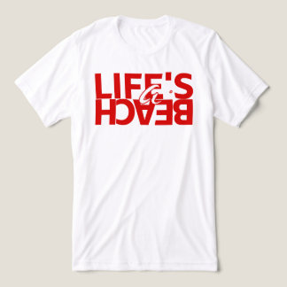 Triblenda Camiseta de verano para mujer La vida es una playa