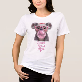 Triblenda Camiseta de Vibraciones de Koala Dulce