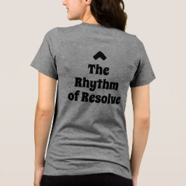 Triblenda Camiseta de Vivir con Intención El Ritmo de la Det