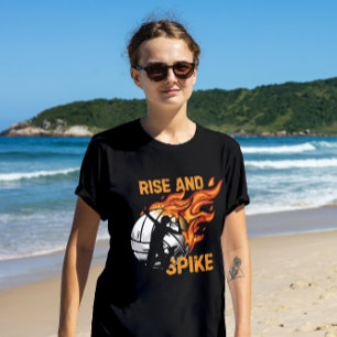 Triblenda Camiseta de voleibol divertida