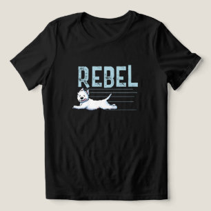 Triblenda Camiseta de Westie Rebel