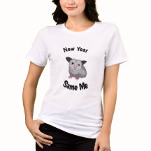 Camiseta de zarigüeya de año nuevo