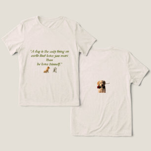 Triblenda Camiseta del Amor de Perro