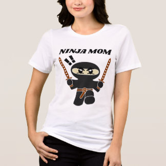 Triblenda Camiseta del día de la madre NINJA MOM
