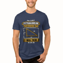 Camiseta del Día de Pitágoras
