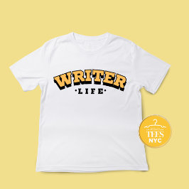 Triblenda Camiseta del escritor Life