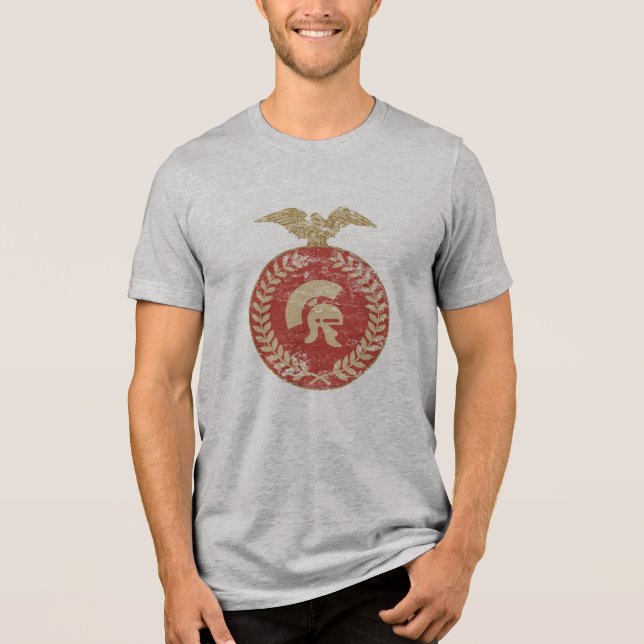 Triblenda Camiseta del gladiador romano alterado de época (Anverso)