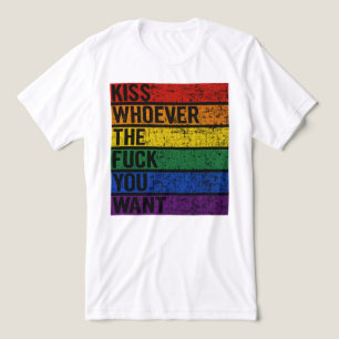 Triblenda Camiseta del Mes del Orgullo Gay Lesbiana LGBTQ Be
