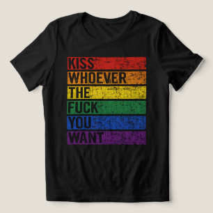 Triblenda Camiseta del Mes del Orgullo Gay Lesbiana LGBTQ Be