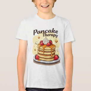 Triblenda Camiseta del niño con terapia de panqueque