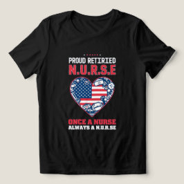 Triblenda Camiseta del Orgullo de Enfermera Jubilada