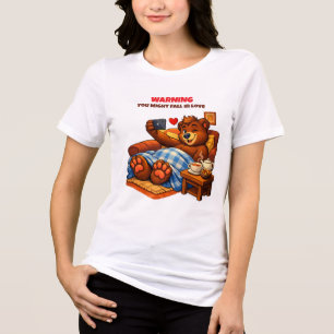 Triblenda Camiseta del Oso Lindo y Adorable
