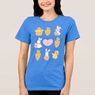 Triblenda Camiseta del patrón de Pascua
