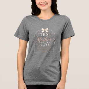 Triblenda Camiseta del Primer Día de la Madre 2026, Nueva Ma