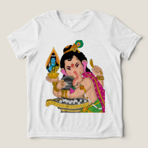 Triblenda Camiseta del Señor Ganesha