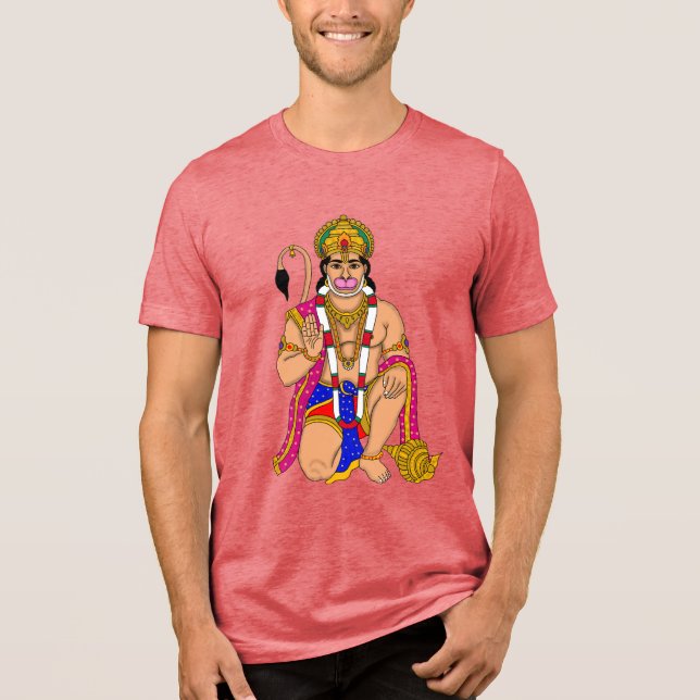 Triblenda Camiseta del Señor Hanuman (Anverso)