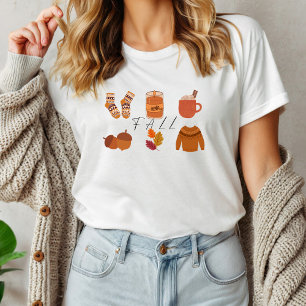 Triblenda Camiseta del tema de la caída estética