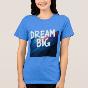 Triblenda Camiseta del tema grande del sueño