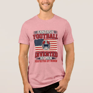 Triblenda Camiseta Deportiva Vintage de Fútbol Femenino Fant