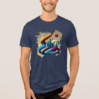 Triblenda Camiseta digital - Graffiti urbano
