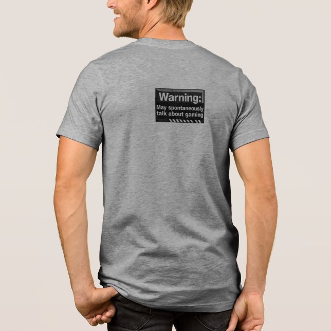 Triblenda camiseta divertida (Reverso )