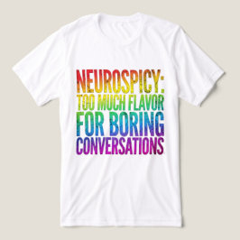 Triblenda Camiseta divertida con cita neuropicante - ADHD Au