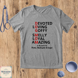 Triblenda Camiseta divertida con dogma ortográfico personali