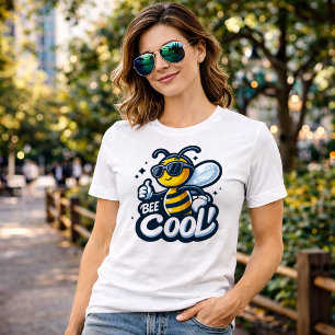 Triblenda Camiseta divertida de abeja genial y linda con jue