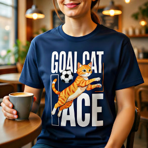Triblenda Camiseta divertida de fútbol para gatos - Regalo p
