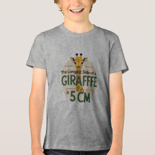 Triblenda Camiseta divertida de Giraffe