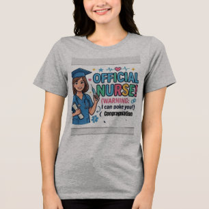 Triblenda Camiseta divertida de graduación de la promoción d