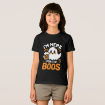 Camiseta divertida de Halloween - "Estoy aquí por