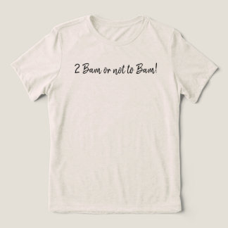 Triblenda Camiseta divertida de Mahjong con la frase '2 Bam