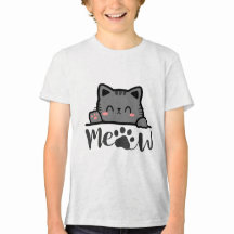 Camiseta divertida de 'Miau' para amantes de gatos
