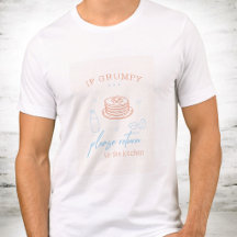 Camiseta divertida de panqueques para desayuno gru