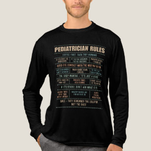 Triblenda Camiseta Divertida de Pediatra Reglas