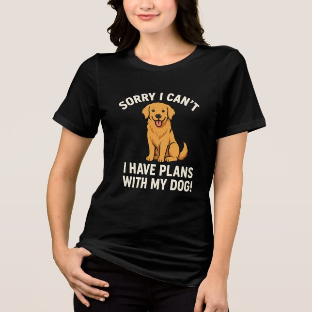 Triblenda Camiseta divertida de Perro Lover - Mascota Dueño  (Anverso)