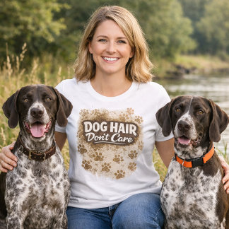 Triblenda Camiseta Divertida de Perro / Pelo de Perro No Me