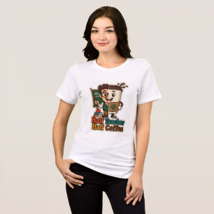 Triblenda Camiseta Divertida de Profesor y Café – Para Educa