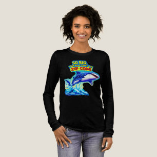 Triblenda Camiseta Divertida de Tiburón Ballena
