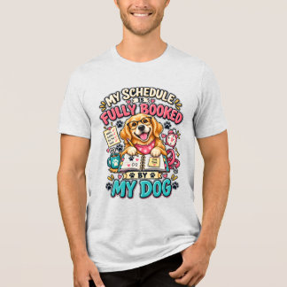 Triblenda Camiseta divertida para amantes de perros totalmen