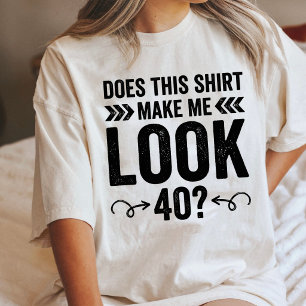 Triblenda Camiseta divertida para cumpleaños 40