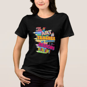 Triblenda Camiseta divertida para educadores creativos