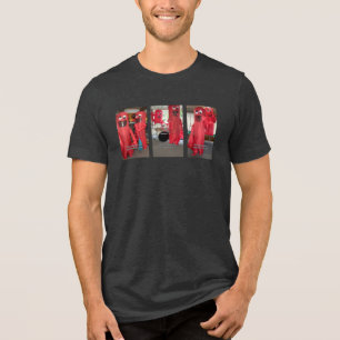 Triblenda Camiseta divertida para hombres STC Whacky Inflata