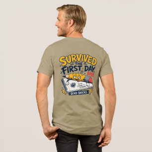 Triblenda Camiseta Divertida para Maestros de Regreso a la E