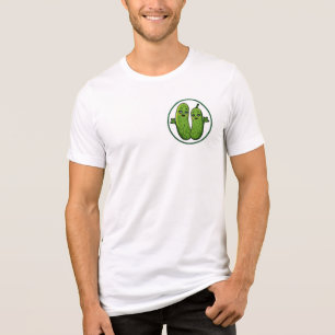 Triblenda Camiseta divertida pareja de pepinillos lindos Kaw